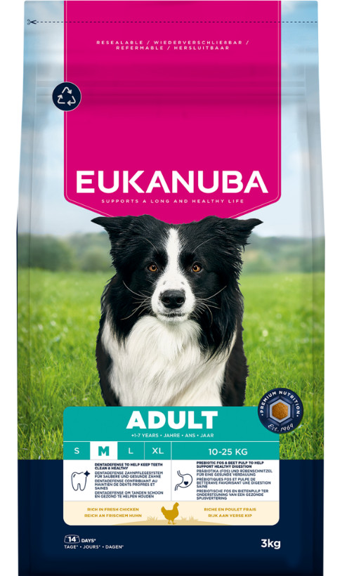 Eukanuba Active Adult Medium Breed kip hondenvoer