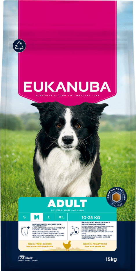 Eukanuba Active Adult Medium Breed kip hondenvoer