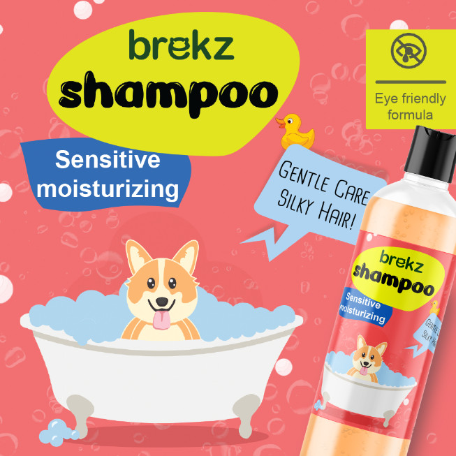 Brekz Sensitive moisturizing hondenshampoo