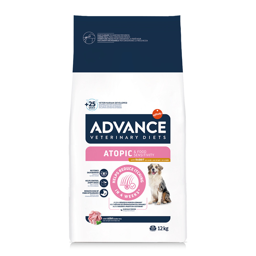 Advance Veterinary Diets Atopic Medium Maxi met konijn hondenvoer