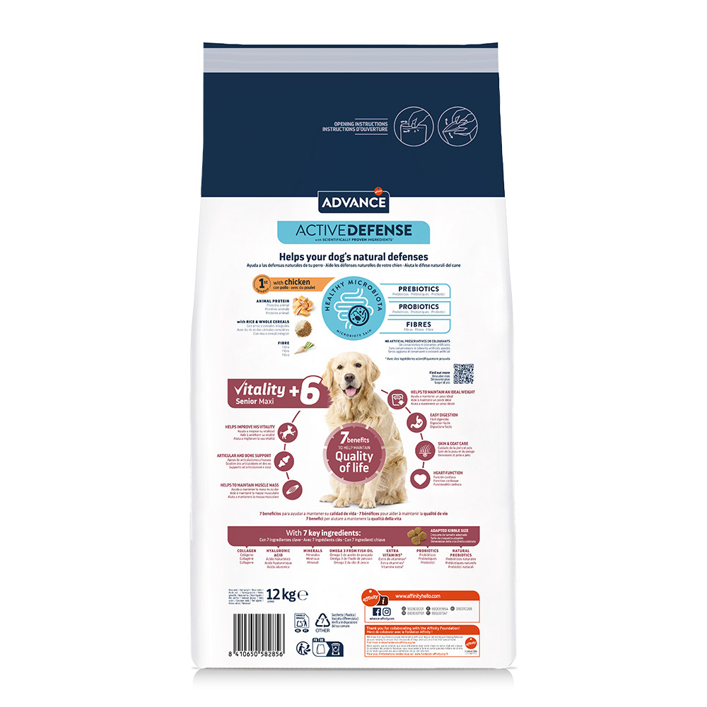 Advance Maxi Senior hondenvoer