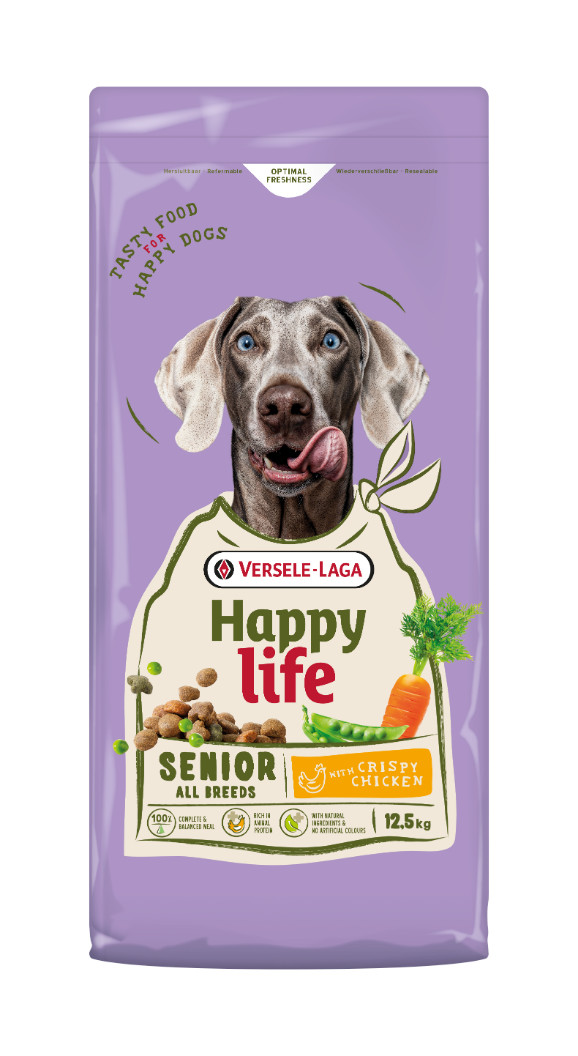Happy Life Senior con pollo per cani