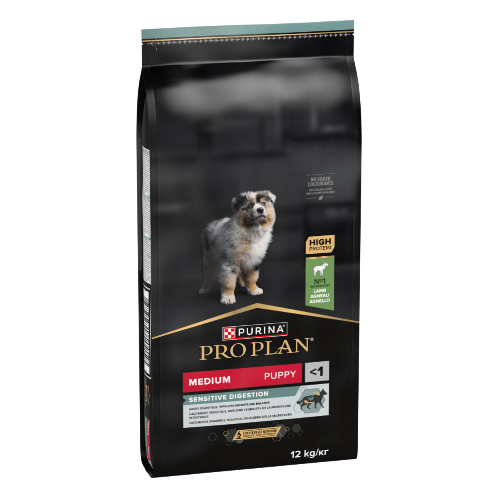 Pro Plan Puppy Medium Sensitive Digestion con agnello per cane