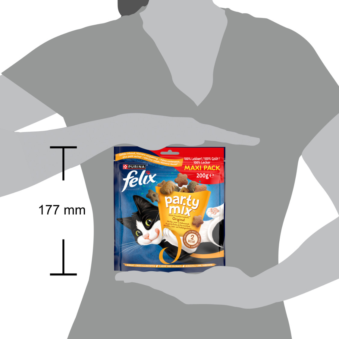 Felix Party Mix Original 200 gr kattensnoep