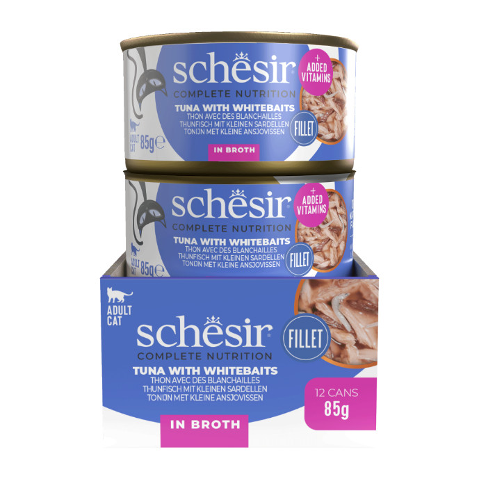 Schesir Zuivere tonijn en kleine ansjovissen met rijst