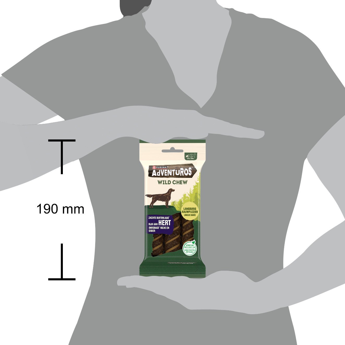 Adventuros Wild Chew S hondensnack