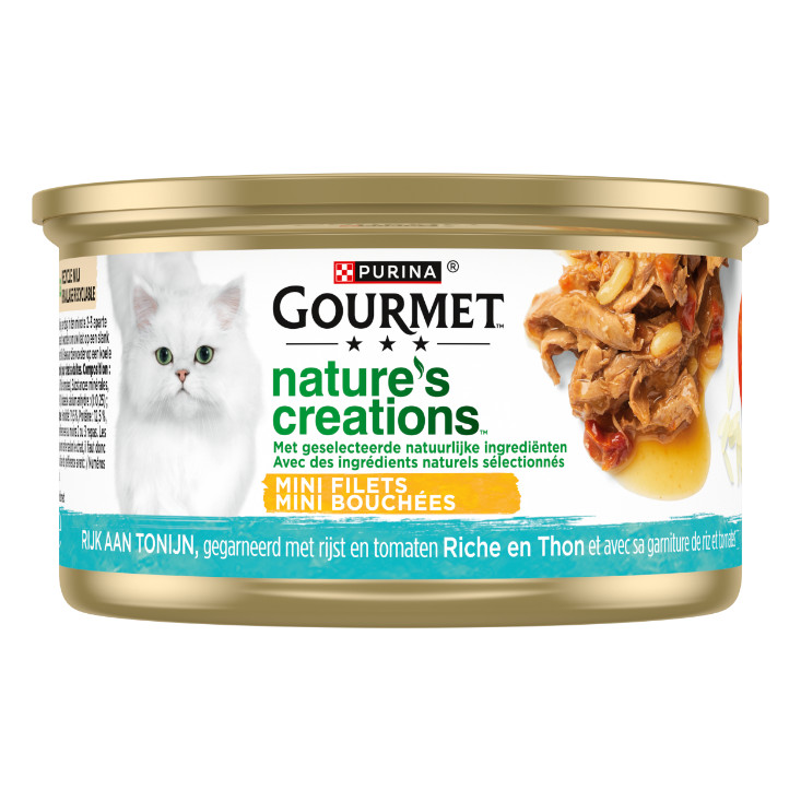 Gourmet Nature's Creations Tonijn kattenvoer