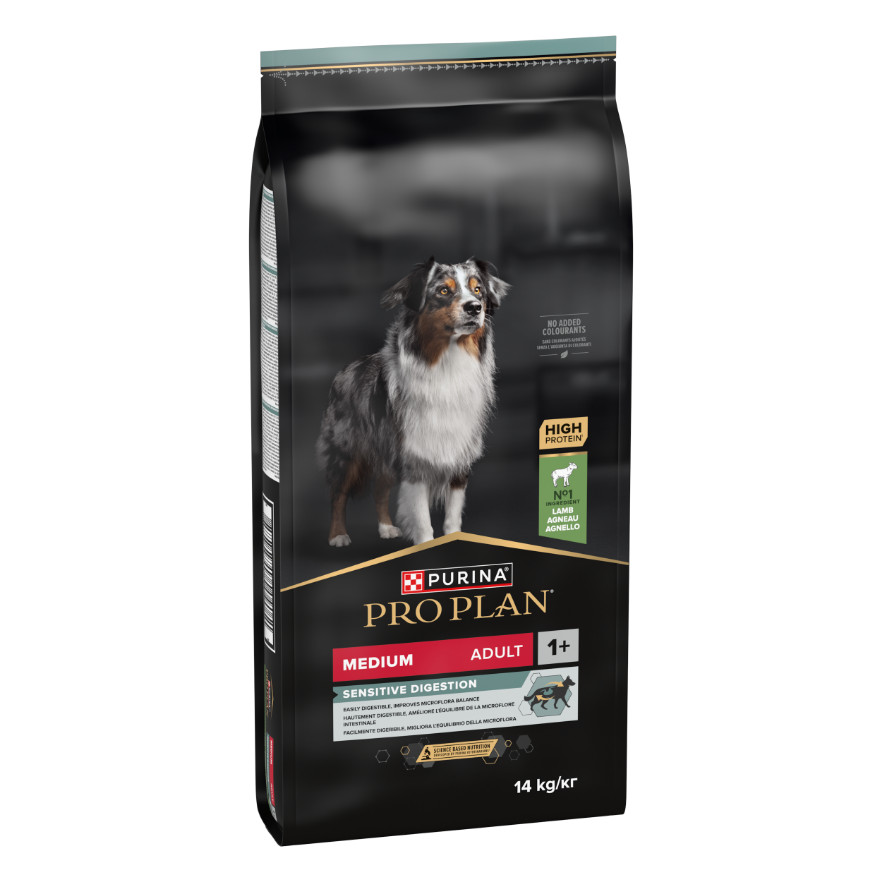 Pro Plan Medium Adult Sensitive Digestion con agnello per cane
