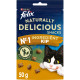 Felix Naturally Delicious con pollo snack per gatto
