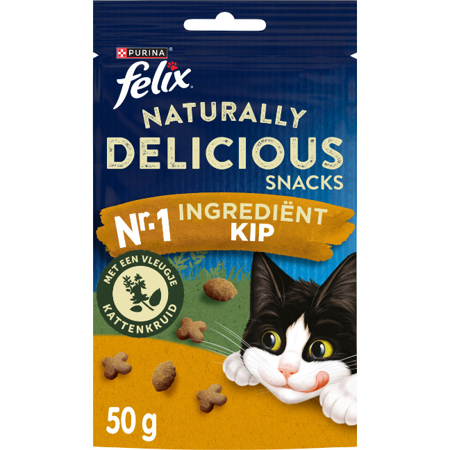 Felix Naturally Delicious Rijk aan Kip kattensnoep