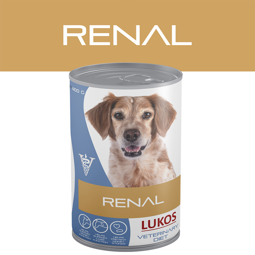 Lukos Veterinary Diet Renal cibo umido per cani