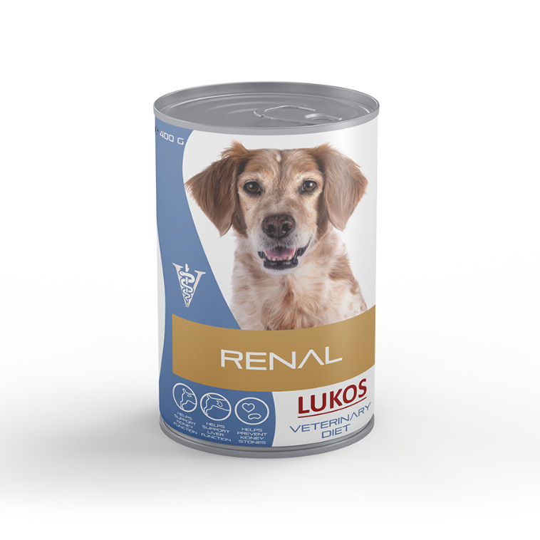 Lukos Veterinary Diet Renal cibo umido per cani