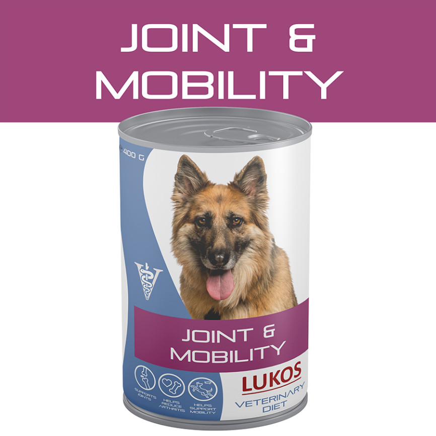 Lukos Veterinary Diet Joint & Mobility cibo umido per cani