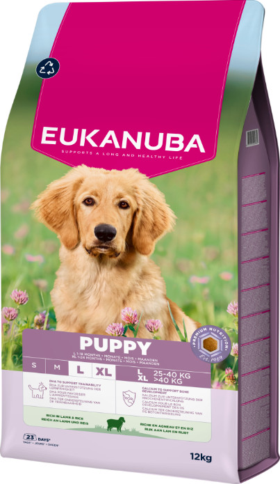 Eukanuba Puppy Large Lam & Rijst hondenvoer