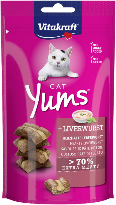 Vitakraft Cat Yums met lever kattensnack