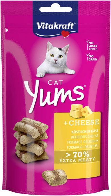Vitakraft Cat Yums con formaggio snack per gatto (40 g)