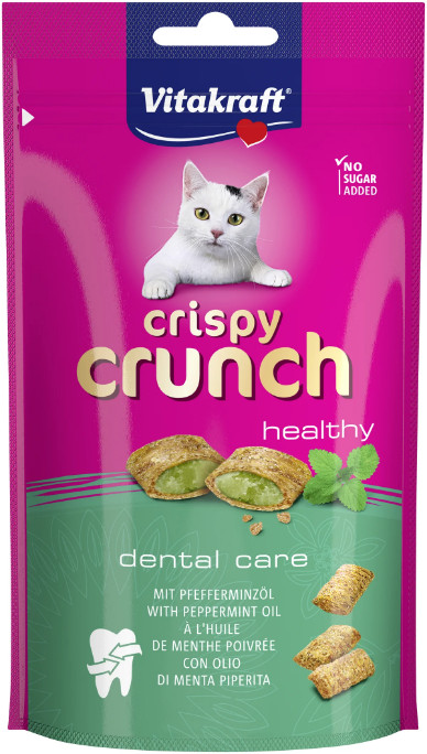 Vitakraft Crispy Crunch dental care kattensnack (60 g)