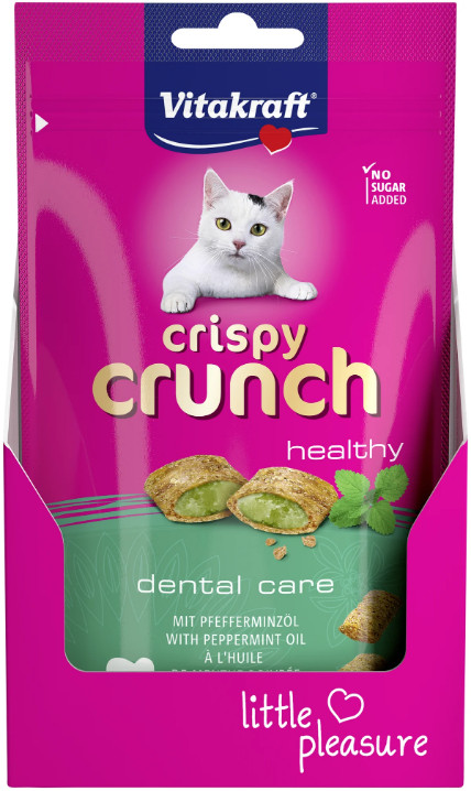 Vitakraft Crispy Crunch dental care kattensnack (60 g)