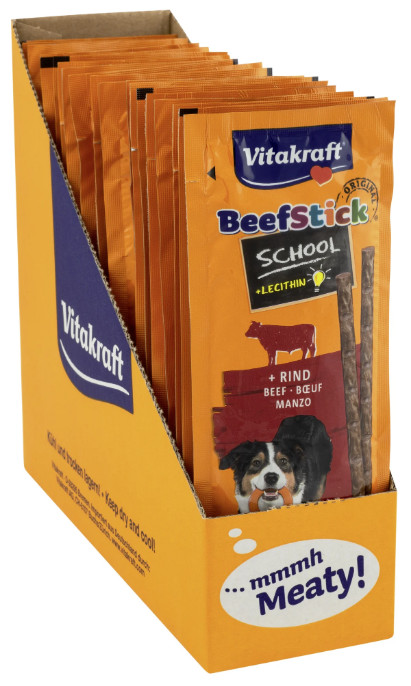 Vitakraft Beefstick School rund hondensnack (10 st.)