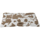 Animal Boulevard Cow Plush tappetino per gabbia bianco/moka