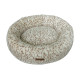 Animal Boulevard Cozy Snowleopard cuccia bianca/marrone