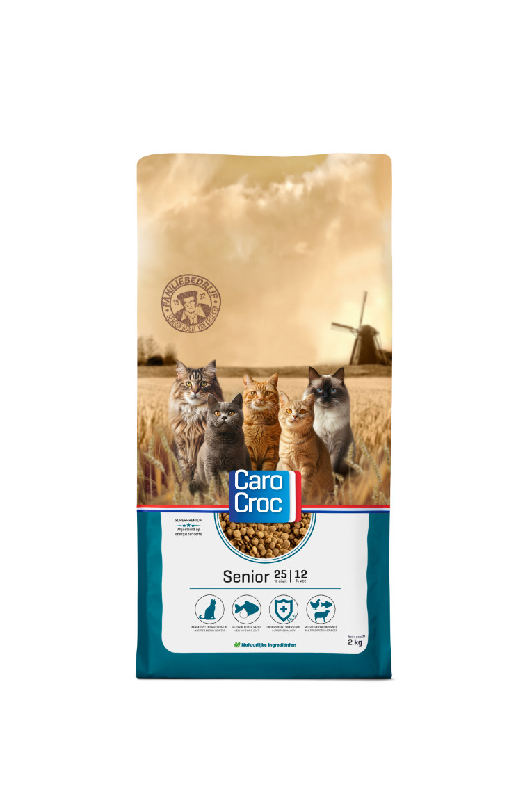 Carocroc 25/12 Senior per gatti