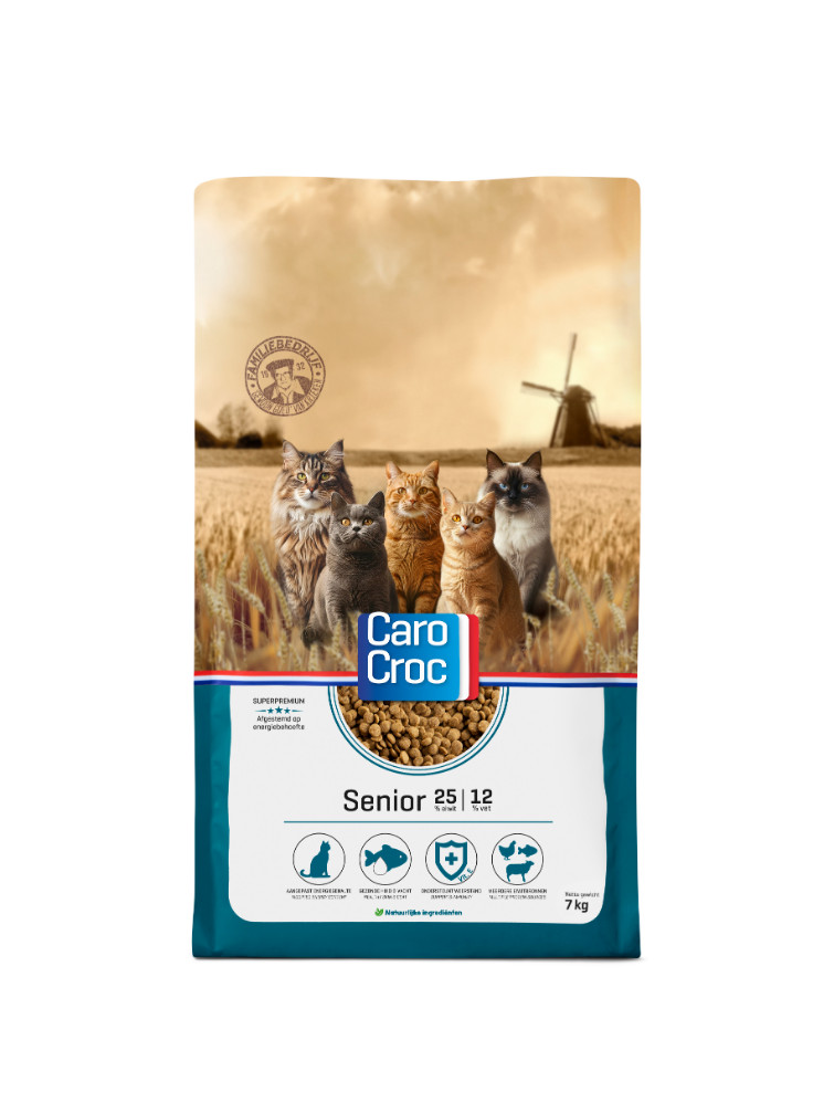 Carocroc 25/12 Senior per gatti