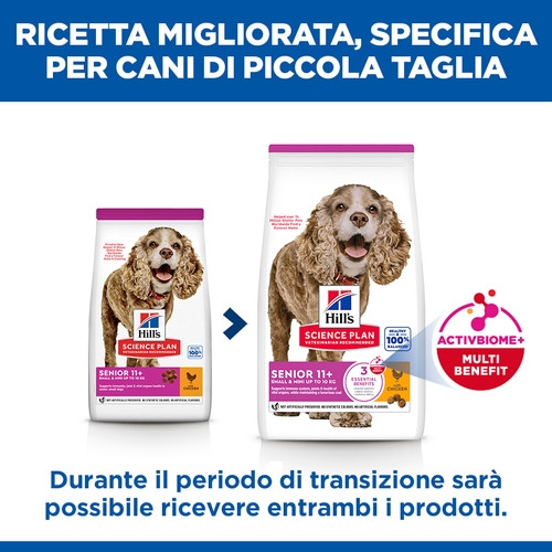 Hill's Senior Small-Mini con pollo per cane