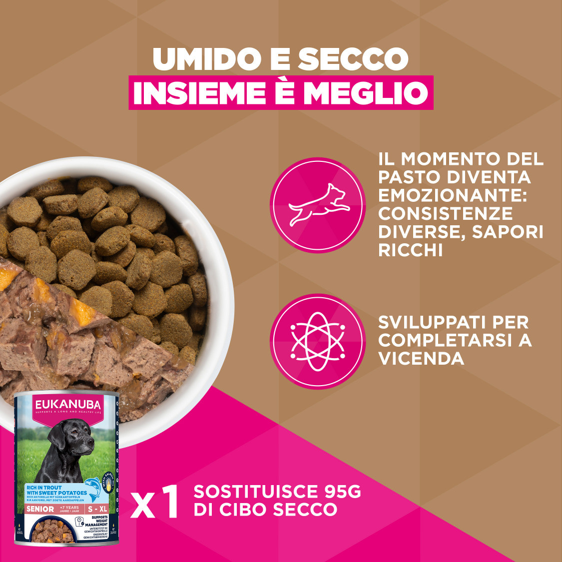 Eukanuba Senior Large met oceaanvis graanvrij hondenvoer