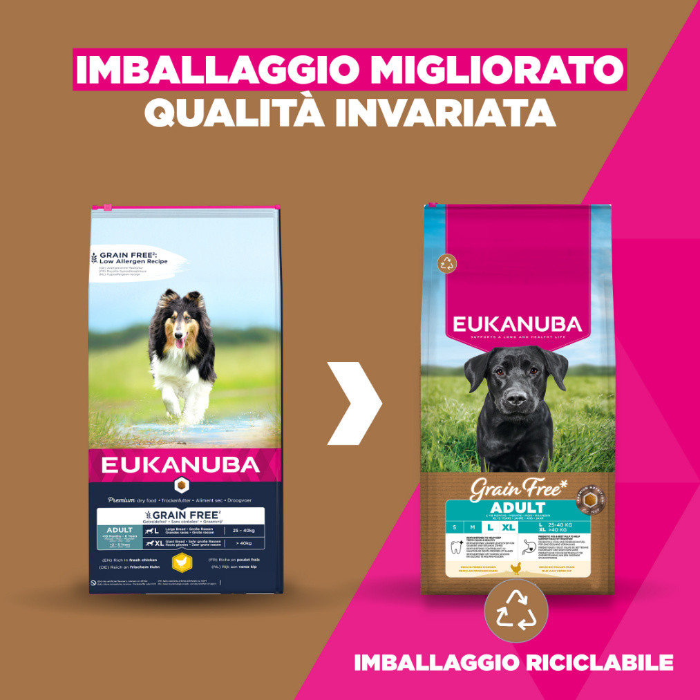 Eukanuba Adult Large kip graanvrij hondenvoer