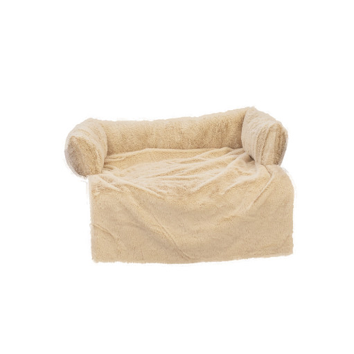 Brekz Berlin cuscino in pile per divano per cani - beige