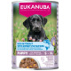 Eukanuba Puppy con trota e patate dolci cibo umido per cani