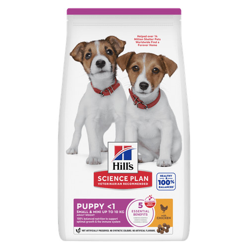Hill's Puppy Small e Mini con pollo per cane