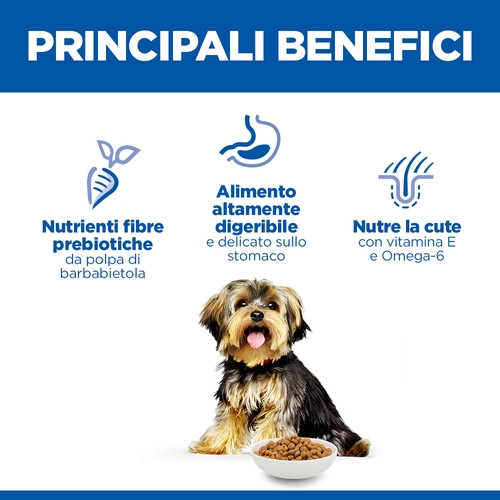 Hill´s Adult Sensitive Stomach & Skin Small & Mini Pollo per cane