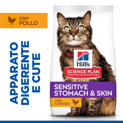 Hill's Adult Sensitive Stomach & Skin Gatto