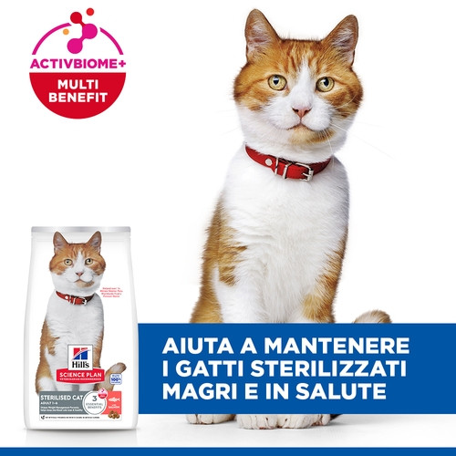 Hill's Adult Sterilised Cat met zalm kattenvoer