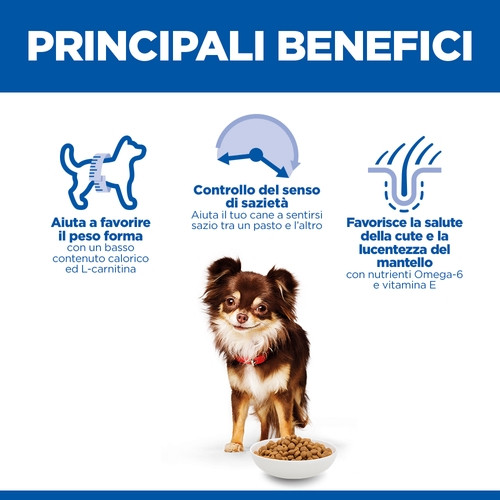 Hill's Adult Light Small & Mini con pollo per cane