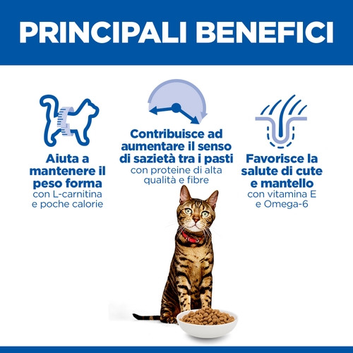 Hill's Adult Light con pollo per gatto