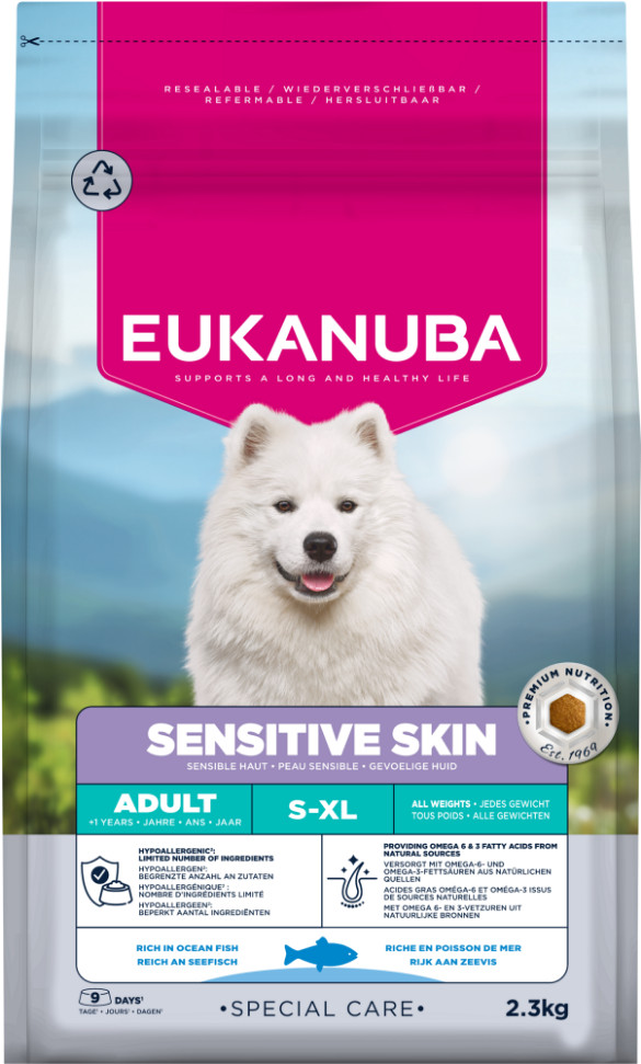 Eukanuba Daily Care Sensitive Skin Hondenvoer