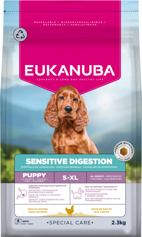 Eukanuba Daily Care Puppy Sensitive Digestion hondenvoer