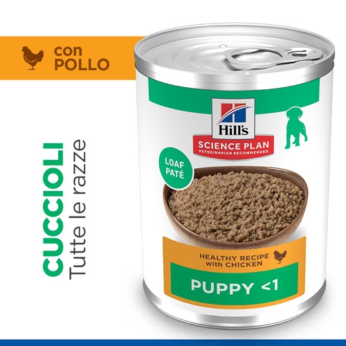 Hill's Puppy (Cucciolo) umido con pollo per cane (370 g)