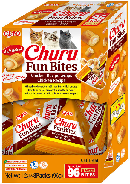 Inaba Ciao Churu Fun Bites kip kattensnack
