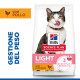 Hill’s Mature Adult 7+ Light per gatto con pollo