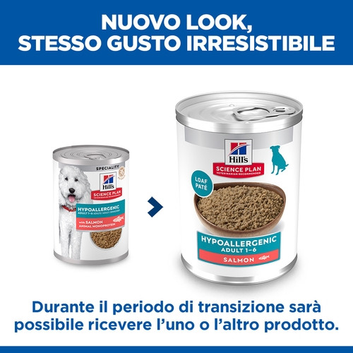Hill's Adult Hypoallergenic nat hondenvoer met zalm blik
