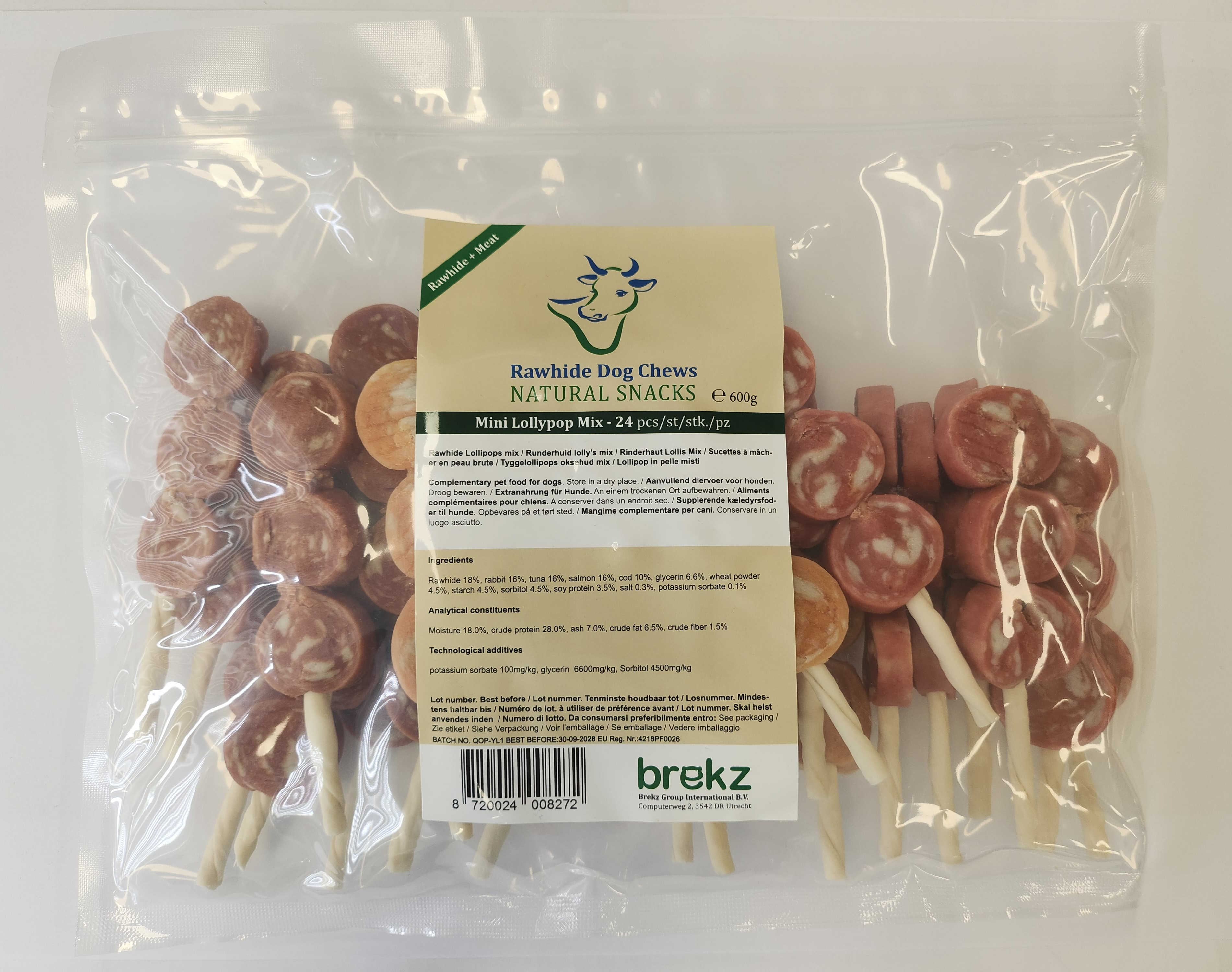 Brekz mini lollypop mix hondensnacks