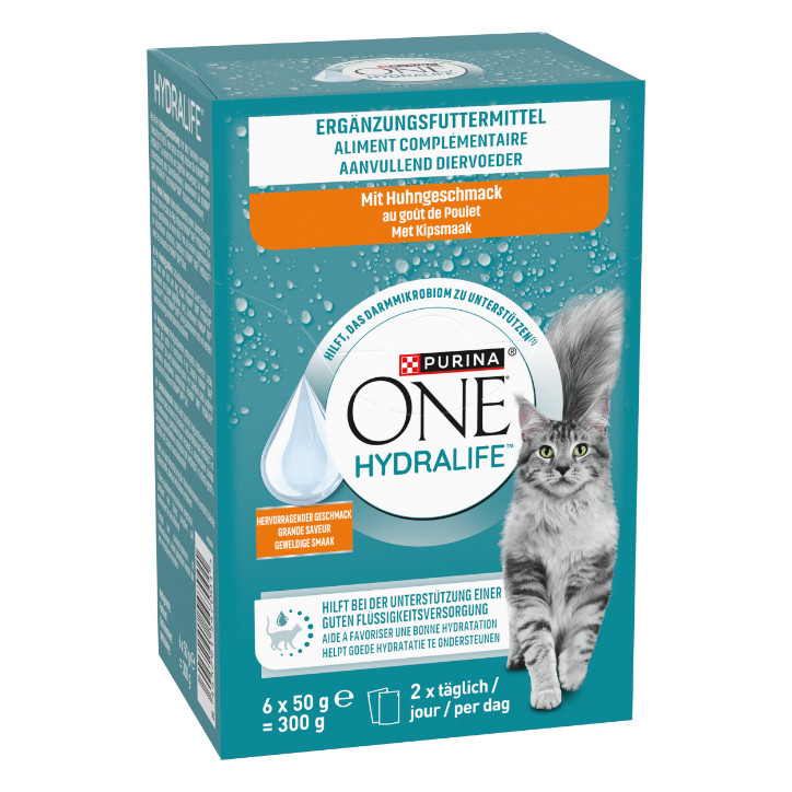Purina One Hydralife met kip natvoer kat