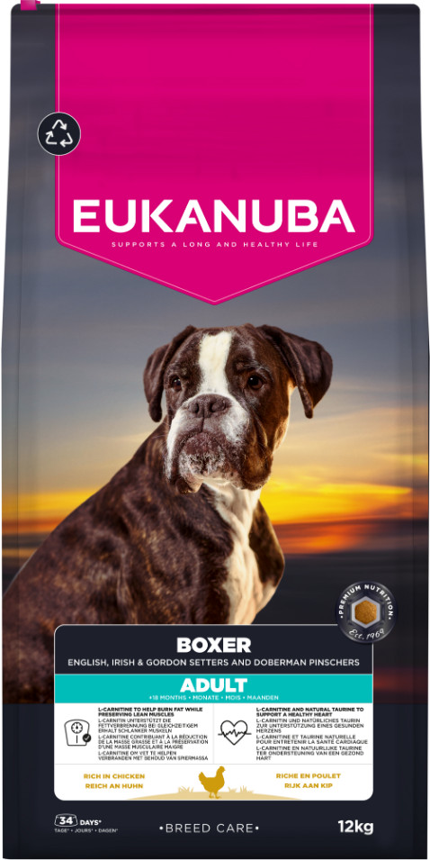 Eukanuba Boxer Adult per cane