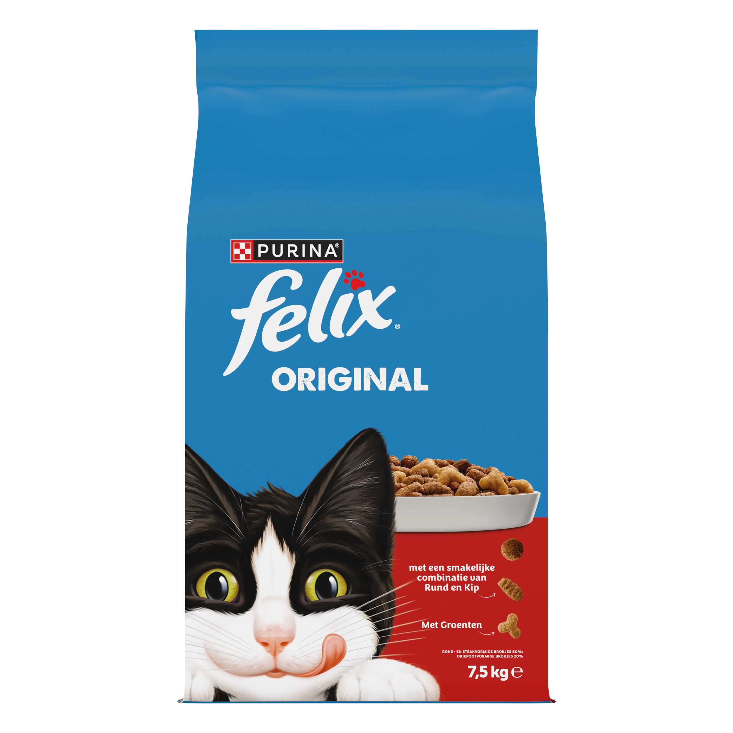 Felix Original met rund, kip en groenten kattenvoer