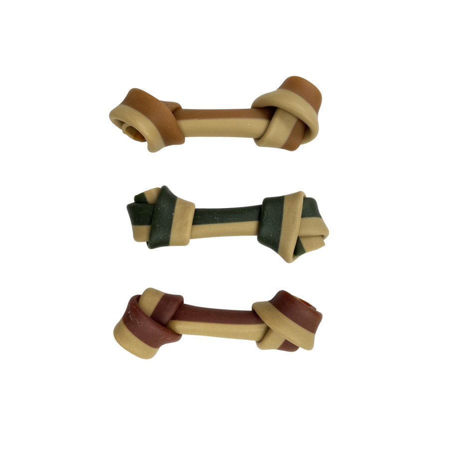 Brekz Knotted Bones Partymix snack per cane