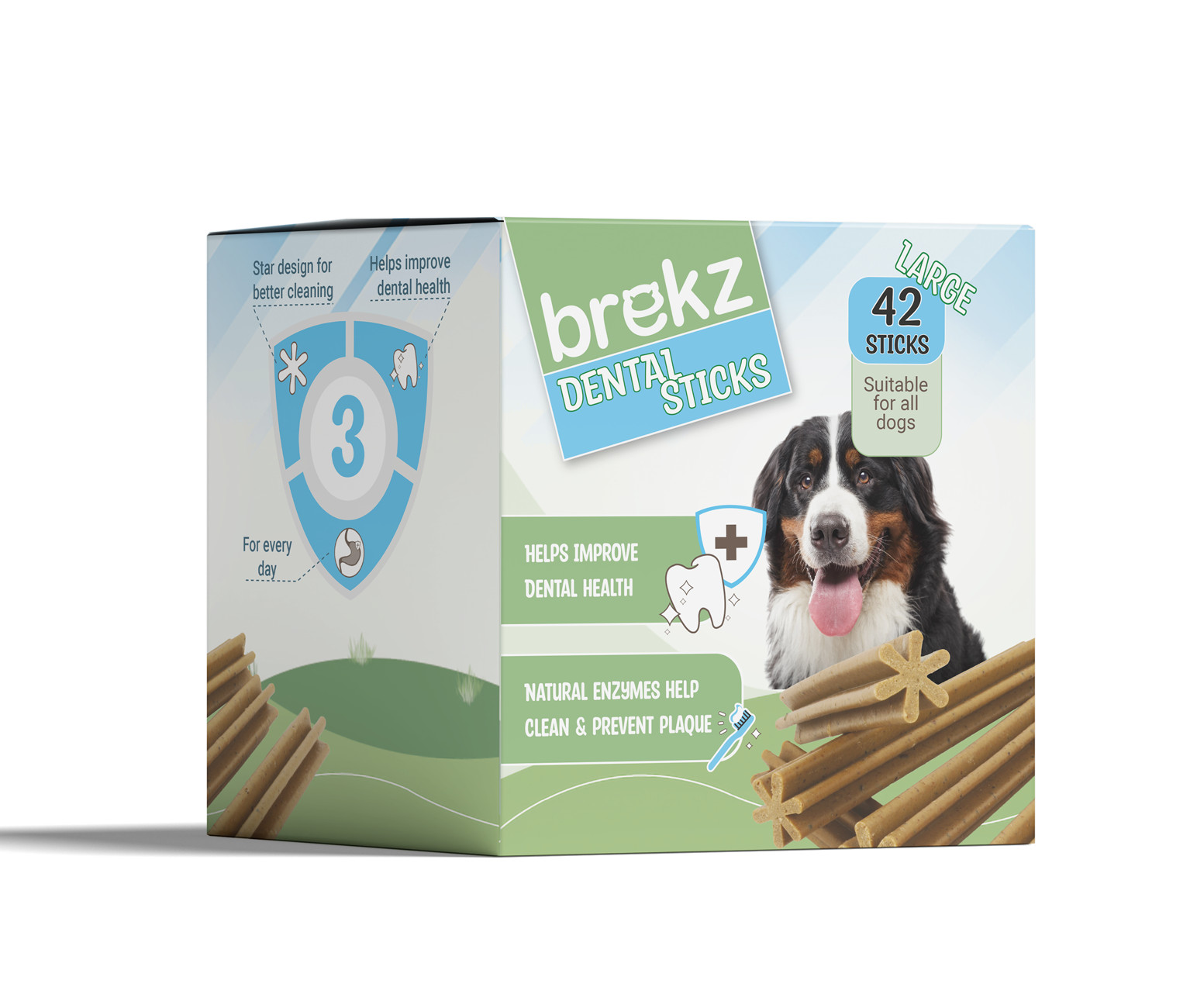 Brekz Dental Sticks  - Giant snack per cane